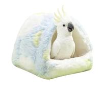 HohuzSruk Nid pour Oiseaux de Cage | Doudou Hiver Thermique Nid d'oiseau - Douillet pour Canaris | pour Perroquet Perruche Calopsitte Conure Canari Cāïque Colibri