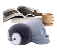 HohuzSruk Peluche Pingouin - Jouet Animal en Peluche Coussin Mignon,Oreiller Pingouin Doux Et Allongé | pour, Filles et Garçons, pour Lit, Maison, Chambre, Voiture, Anniversaire et