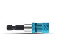 HOHXEN Adaptateur de Mandrin Magnétique à Extension avec Queue Hexagonale de 1/4 Pouce, Porte-Embout à Dégagement Rapide pour Tournevis à Douille pour Outil de Perçage Électrique à Percussion