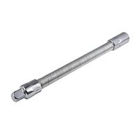 HOHXEN liquet à Rallonge Flexible, Adaptateur pour Douille à Chocs à Tige Hexagonale, Raccord Articulé Élastique, Adaptateur D'entraînement à Tige avec Porte-Embout(Tige 1/2in, Longueur 250mm)