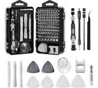 HOHXEN Jeu de Tournevis de Précision 115 en 1, Petit Jeu D'embouts de Tournevis, Trousse à Outils pour Réparations Électroniques, Ordinateur Portable, iPhone, MacBook, Micro-PC, PS4, Nintendo, Montre