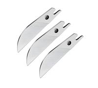 HOHXEN Lot de 3 lames de rechange pour ciseaux à onglet SK5 en acier multi-angles, utilisation pour coupe-onglet universel, accessoires de coupe d'angle multi-usages