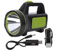 HOHXFYP Lampe de Poche,Bonne Dissipation la Chaleur,Lampe de Poche Lanterne Plus ?Paisse,Batterie Au Lithium de Grande Capacit¨¦,Source de Lumi¨¨re LED,Lampe Poche Ext¨¦Rieure L'Ext¨¦Rieur(S-Le Noir)