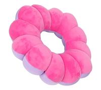 HOHXFYP Oreiller Donut, Oreiller Pliable en Forme de Fleur pour H¨¦morro?des, Coussin de Si¨¨ge Portable pour Soulagement de la Douleur Au Coccyx, Oreiller Fesses pour Chaises de Bureau