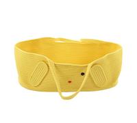 HOHXFYP Panier à Langer pour Bébé, Panier à Langer Pliable et Imperméable Avec Corde à Langer pour Bébé, Table à Langer Portable pour Bébé, Dessin Animé(27.6in-Jaune)