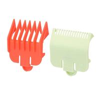 Hoiffes de Coiffure Professionnelle Corbelles avec Design humanisé | Hair Guards Combs Trimm Fourniture pour un Contrôle Précis de la Longueur | Attachement Rouge/Vert pour les Tondeuses (Couleurs
