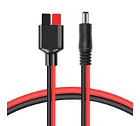 HOIIME Kit de connecteur de câble solaire - 16 AWG CC - 5,5 x 2,5 mm - Adaptateur solaire vers Anderson PowerPole - Rallonge de panneau solaire pour générateurs portables - Stockage d'énergie RV (1,5