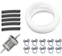 HOIIME Kit de Tuyau de Carburant 4 m - Chauffage Diesel, Filtre, Colliers de Serrage pour Webasto Eberspacher