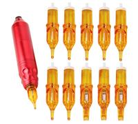 HOINCO 50 aiguilles de tatouage, différentes tailles de mélange, doublure ronde ombrage Magnum 12 standard 3rl 5rl 7rl 9rl 3Rs 5rs 7rs 5rm 7rm 5m1.