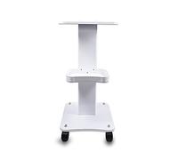 HOINCO Chariot de Salon de Beauté,D'aluminium Chariot de Coiffure Chariot de Salon Roulant Chariot de Beauté pour Cheveux Salon Barber Beauty Spa(Blanc)