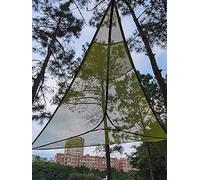 HOIRA Découvrez L'Aventure Ultime avec Notre hamac de Camping aérien révolutionnaire (380cm) pour Plusieurs Personnes : Matelas Triangulaire, Suspension 3 Points pour cabanes-Black||280CM