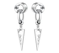 Hoisy Ecarteur Oreilles 14mm Tunnel Écarteurs Oreilles Pendant Plugs Tunnels Ears Acier Chirurgical