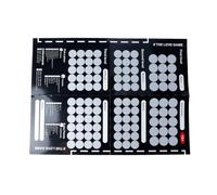 Hoite 1 pièce Le jeu de l'amour Jeu à gratter Papier noir Couples Cadeaux de Saint-Valentin Affiche murale Cadeau pour elle et elle