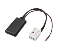 Hoite Adaptateur audio auxiliaire Bluetooth pour autoradio RD4, câble audio auxiliaire stéréo de remplacement pour Citroën C2, C5, C6, C8 et Peugeot 207, 308, 407, 1007, 4007