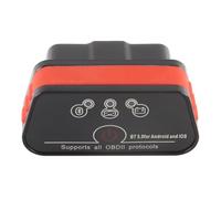 Hoite Adaptateur Bluetooth BLE4.0 OBD2 iCar 2, lecteur de codes de voiture pour iOS, Android, Windows, orange et noir