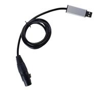 Hoite Adaptateur USB vers DMX512 - Contrôle par logiciel pour l'éclairage de scène
