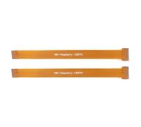 Hoite Câble de caméra CSI FPC 30 cm, 2 adaptateurs d'extension flexibles pour Pi 5 Zero Zero W, 15 broches (pas de 1,0 mm) vers 22 broches (pas de 0,5 mm).