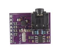 Hoite Carte d'évaluation du tuner radio FM RDS Si4703 pour AVR PIC ARM avec prise en charge RBDS, module récepteur de service de données radio 29,3 x 22,4 mm