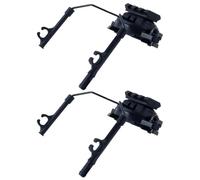 Hoite Casque de protection auditive, support de casque réglable rotatif à 360° pour rails de guidage de casque de 19 à 21 mm
