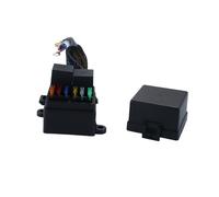 Hoite Coffret De Relais À Fusibles Pré-câblé Avec 2 Relais DC12 V 4 Broches 80 A Et 6 Fusibles ATC ATO, Pour Voiture, Bateau, Marine Et Caravane