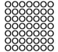 Hoite Joint torique universel transparent pour clavier, 200 pièces/paquet, pour interrupteurs, amortisseurs de clavier, durable, flexible (noir)