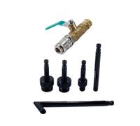 Hoite Kit De Remplissage Manuel D'adaptateur De Remplissage D'huile De Liquide De Transmission Automatique 6 Pièces Adapté Pour VW Audi, Remplacement Pour 09G VAG CVT DSG 722.9