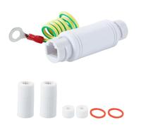 Hoite Rallonge POE RJ45 10/100/1000 Mbit/s Gigabit IP66 étanche 5 kA, répéteur extérieur, extension de la distance POE, compatible avec les caméras