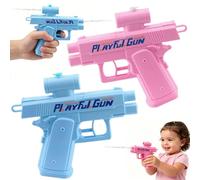 Hojalis 2 Pièces Prank Water Gun, Pistolet a Eau Prank, Prank Reverse Water Guns Pistolets à Eau Inversés, Petit Pistolet A Eau pour Adultes Et Enfants, Fête D'Été, Plage, Piscine