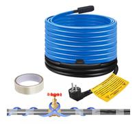 Hojalis 8M Câble Chauffant Antigel, 25W 230V Cordon Chauffant Antigel,Autorégulant Cable Chauffant Antigel,Cable Chauffant Plante, Câble Chauffant Étanche Pour Tuyauterie,pour Protéger Conduites d'Eau