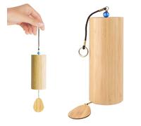 Hojalis Carillons Éoliens En Bambou, Carillon a Vent Exterieur, Carillons Éolien En Bambou Japonais, Carillons Éoliens Zen Pour Le Yoga,La Méditation,Le Jardinage,Les Émotions Apaisante (Accord De Ré)