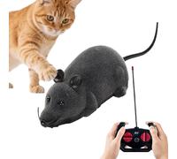 Hojalis Souris Telecommande pour Chat, Jouet pour Rat Télécommandé, Jouet Souris électronique Réaliste pour Chat, SOurisRobotique pour Chat, RatsTélécommandé, Alimenté par des Piles