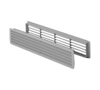 Hoju HOJU Grille d’aération pour salle de bain L 457 mm, H 92 mm blanc Quantité:1