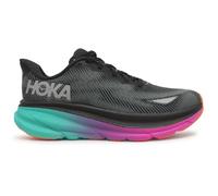 HOKA Baskets Clifton 9 GTX pour femme, Noir/Aqua électrique, 38 EU
