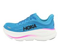 Hoka Bondi 9 Chaussures de Course pour Femme Skyward Blue/Neon Fuchsia 38