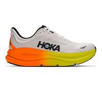 HOKA Bondi 9 Homme 43 1/3 Blanc/Orange/Jaune