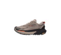 HOKA Chaussure de course 'Mafate 5' gris / taupe / orange / noir, Taille 36,5-37