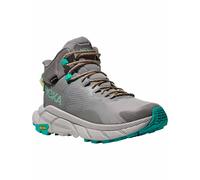 Hoka - Chaussures de randonnée journée en GORE-TEX - Trail Code GTX M Galactic Grey / Electric Aqua pour Homme - Taille 11 US - Gris Gris 11 US