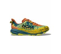 Hoka - Chaussures de randonnée/trail - Speedgoat 6 Y Terra Cotta/Mountain Fog - Taille Enfant 40 - Jaune Jaune 40