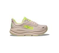 Hoka - Chaussures de running - Bondi 9 M Grout/Neon Yuzu pour Homme - Taille 44 2/3 - Beige Beige 44 2/3