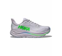 Hoka - Chaussures de running - Clifton 10 M Ash Grey/Neon Green pour Homme - Taille 42 - Gris Gris 42