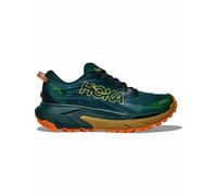 Hoka - Chaussures de trail - Mafate 5 M Tidal Wave/Mustard Seed pour Homme - Taille 45 1/3 - Bleu Bleu 45 1/3