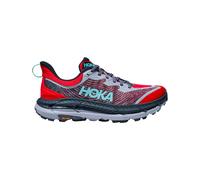 Hoka - Chaussures de trail - Mafate Speed 4 W Cerise / Stormy Skies pour Femme - Taille 5,5 US - Rouge Rouge 5,5 US