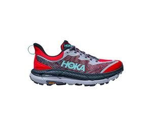 Hoka - Chaussures de trail - Mafate Speed 4 W Cerise / Stormy Skies - Taille 36 2/3 - Rouge Rouge 36 2/3