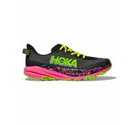 Hoka - Chaussures de trail - Speedgoat 6 M Black/Neon Rose pour Homme - Taille 9 US - Noir Noir 9 US