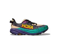 Hoka - Chaussures de trail - Speedgoat 6 M Oatmeal/Mountain Iris pour Homme - Taille 11,5 US - Beige Beige 11,5 US