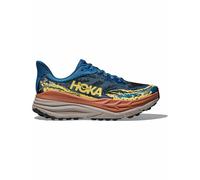 Hoka - Chaussures de trail - Stinson 7 M Foggy Night/Cardamom pour Homme - Taille 10,5 US - Bleu Bleu 10,5 US