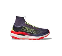 Hoka - Chaussures de trail - Tecton X 3 M Squid Ink/Neon Flame pour Homme - Taille 40 2/3 - Jaune Jaune 40 2/3