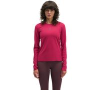 HOKA Everyrun Manches Longues Femmes S Rouge