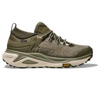 Hoka - Chaussures de randonnée journée en GORE-TEX - Kaha 3 Low GTX M Eucalyptus/Birch pour Homme en Cuir - Taille 11,5 US - Kaki Kaki 11,5 US