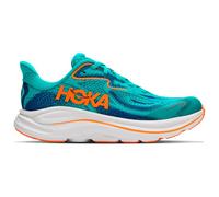 HOKA - Kid's Clifton 10 - Chaussures de running - EU 38 - night glow blue / electric aqua